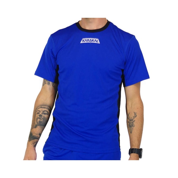 Shirts Karakal Pro Tour Tee Blå 183 - 187 cm/L
