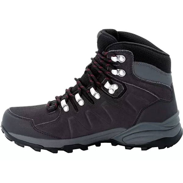 Sko Jack Wolfskin Refugio Texapore Mid Sort 40.5