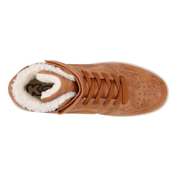 Sko Kappa Bash Mid Fur Brun 43