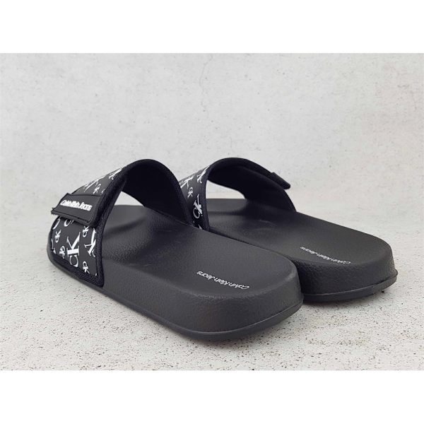 Tøffel Calvin Klein V3B0806341172999 Sort 29