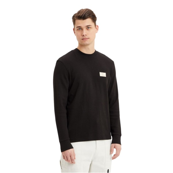 Sweatshirts Calvin Klein J30J321704BEH Svarta 181 - 183 cm/M