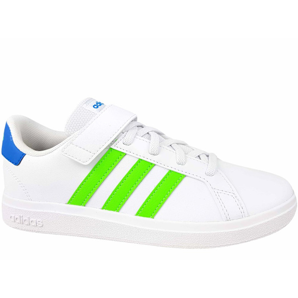 Puolikengät Adidas Grand Court 20 EL Valkoiset 33.5