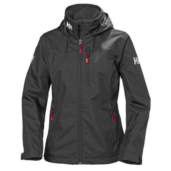 Jakker Helly Hansen Crew Hooded Sort 166 - 170 cm/M