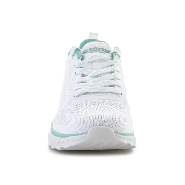 Sneakers low Skechers Bobs Squad Chaos Parallel Lines Hvid 41