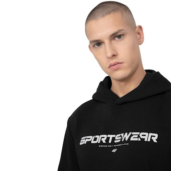 Sweatshirts 4F TSWSM266 Sort 182 - 185 cm/XL