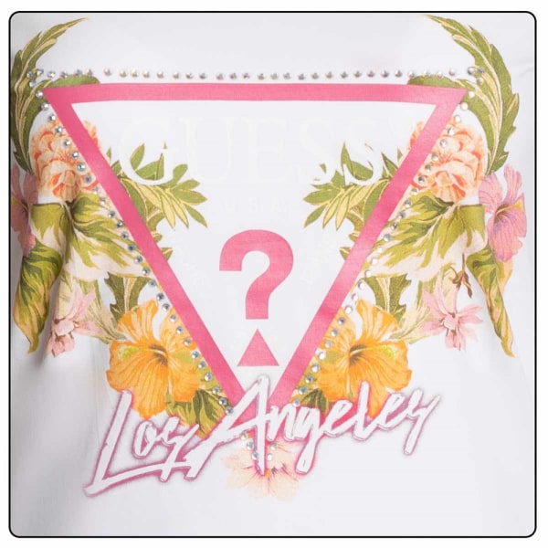 Shirts Guess W3GI48J1314 G011 Vit 158 - 162 cm/XS