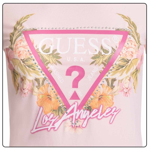 Shirts Guess W3GI41J1314 G65T Rosa 163 - 167 cm/S