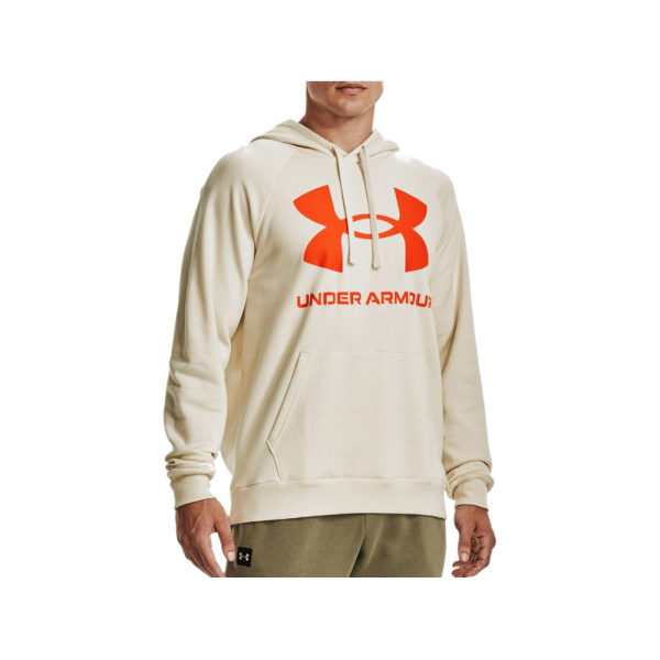 Puserot je Fleecet Under Armour Rival Fleece Big Logo Hoodie Kerman väriset 188 - 192 cm/XL