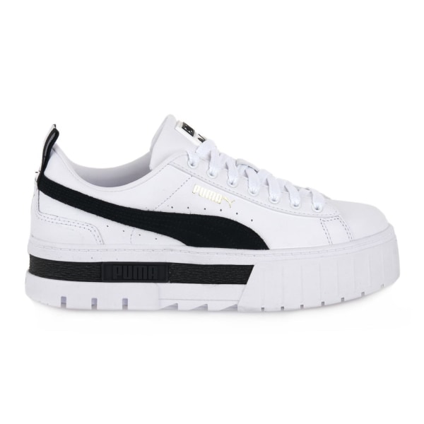 Sneakers low Puma Mayze Lth Classic Hvid,Sort 42