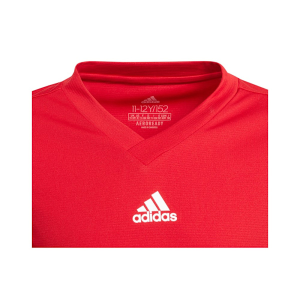 T-paidat Adidas JR Team Base Tee Punainen 135 - 140 cm/S