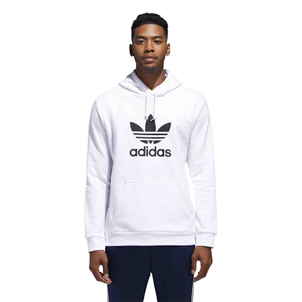 Sweatshirts Adidas Originals Trefoil Hoodie Hvid 182 - 187 cm/XL