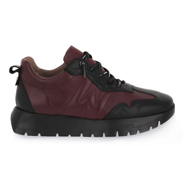 Sneakers low Wonders Betfly Negro Bordeaux 38