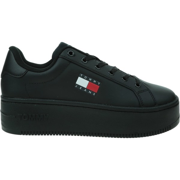 Lågskor Tommy Hilfiger Flatform Ess Svarta 36