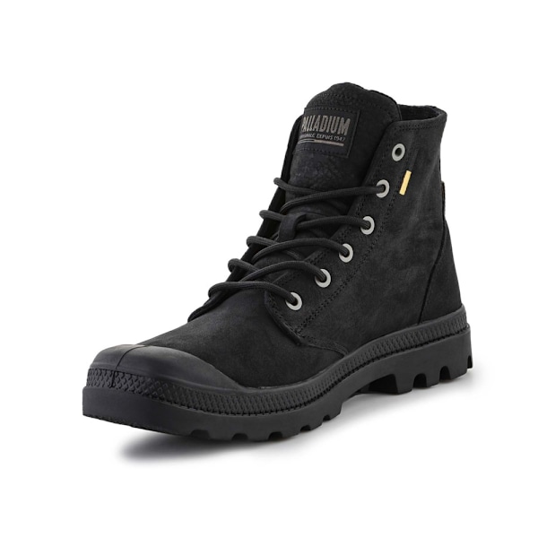 Skor Palladium Pampa HI Supply Lth Svarta 39