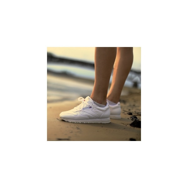 Sneakers low Reebok Classic Leather Hvid 39