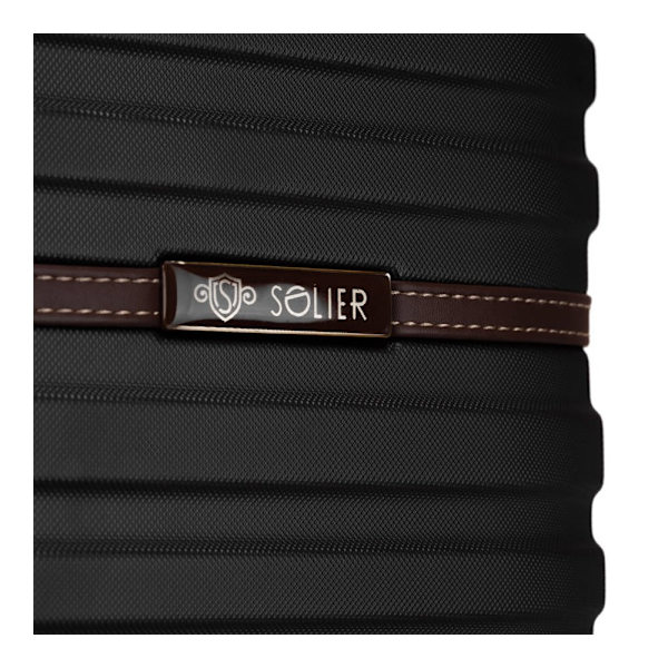 Matkalaukut Solier STL957 Mustat