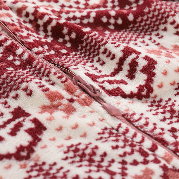 Puserot je Fleecet Alpine Pro LSWB357431PA Vaaleanpunaiset,Valkoiset 164 - 168 cm/S