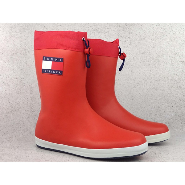 Kumisaappaat Tommy Hilfiger T3X6307660047300 Punainen 32