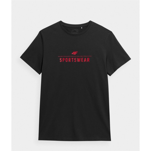 T-shirts 4F TSHM539 Sort 173 - 176 cm/S