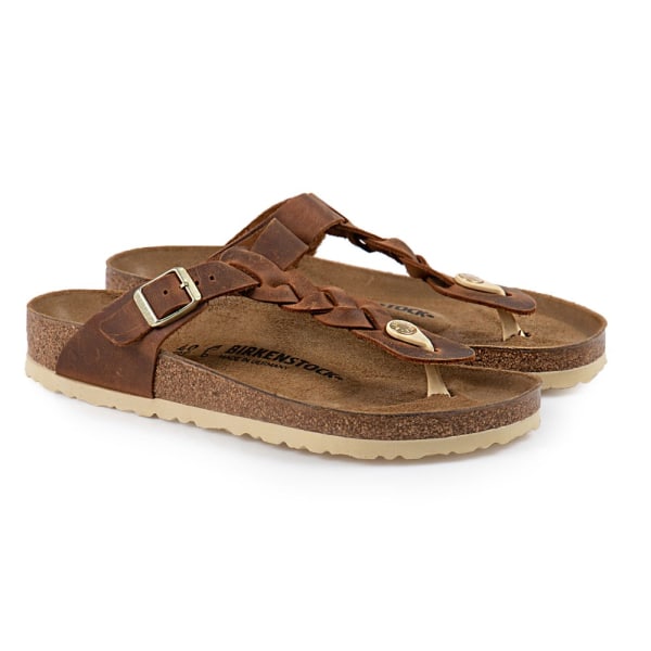 Sandaler Birkenstock Gizeh FL Brun 39