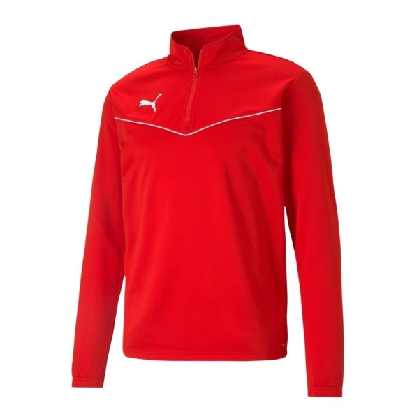 Puserot je Fleecet Puma Teamrise 14 Zip Top Punainen 170 - 175 cm/S