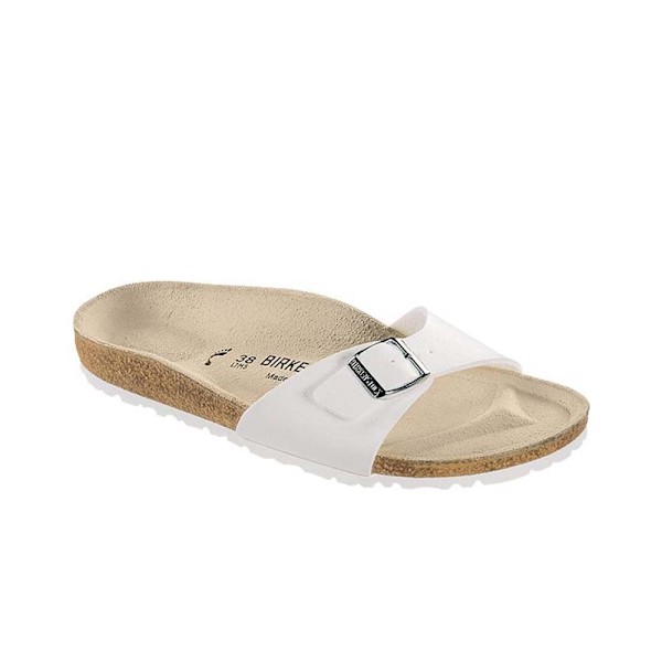 Rantakengät Birkenstock Madrid BS Beesit,Valkoiset 37