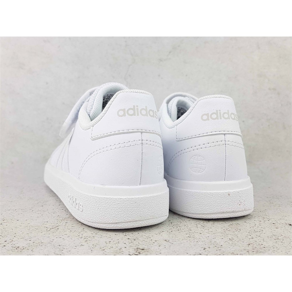 Puolikengät Adidas Grand Court 20 EL Valkoiset 29