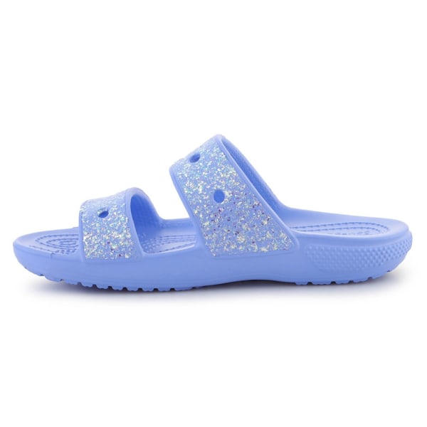 Rantakengät Crocs Classic Glitter Sandal Kids Vaaleansiniset 38