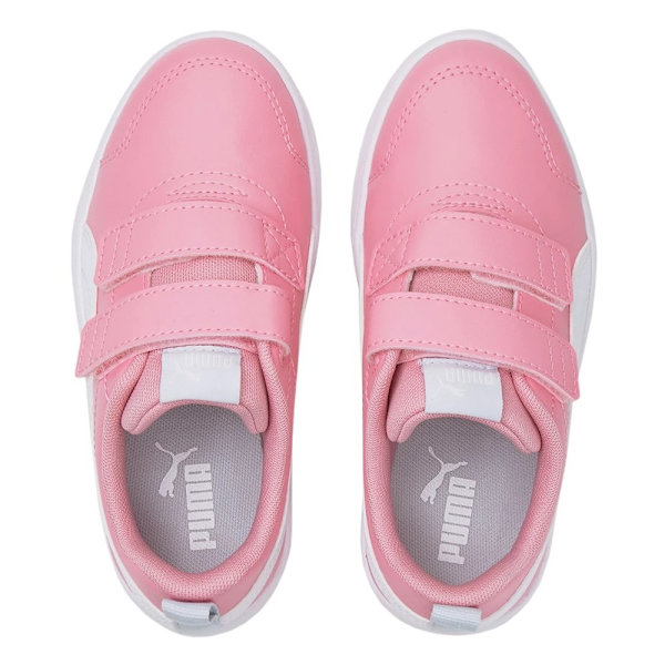 Lågskor Puma Courtflex V2 V PS Vit,Rosa 34