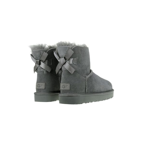 Støvletter UGG Mini Bailey Bow II Grå 41