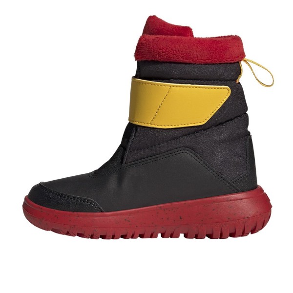 Lumisaappaat Adidas Winterplay Disney Mickey Mustat,Tummanpunainen 33