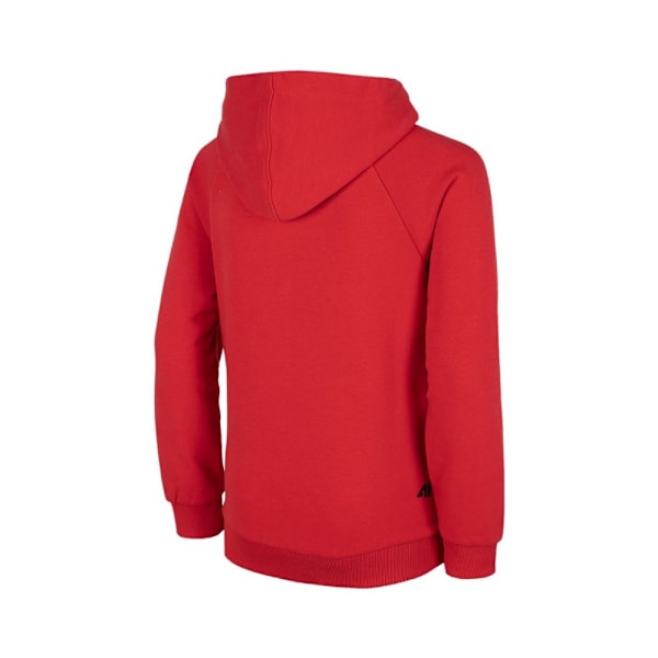 Puserot je Fleecet 4F JBLM002 Punainen 128 - 133 cm