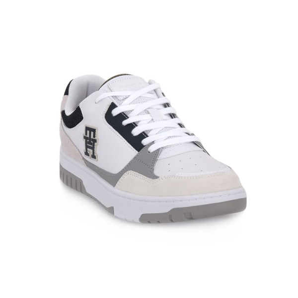 Sneakers low Tommy Hilfiger Ybs Basket Street Hvid 45