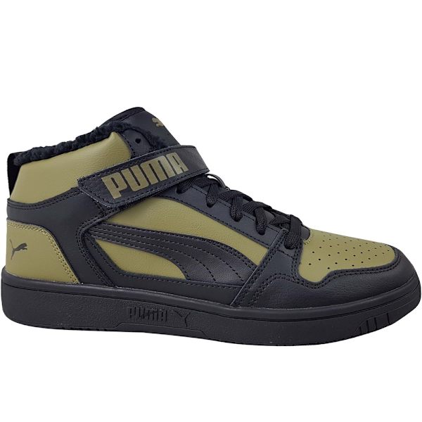 Skor Puma Rebound Mid Svarta,Gröna 43