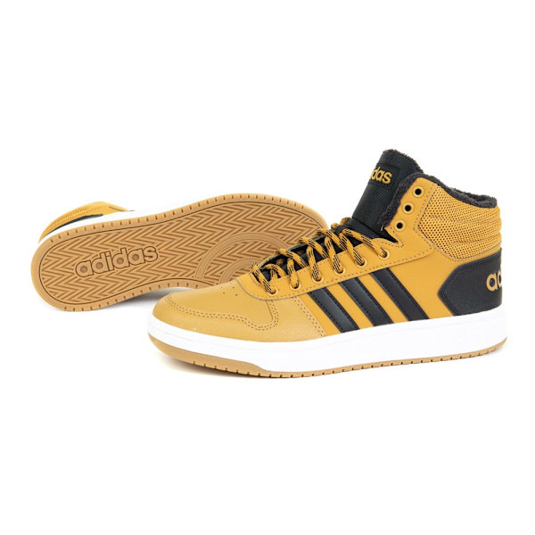 Sko Adidas Hoops 20 Mid Gul 44