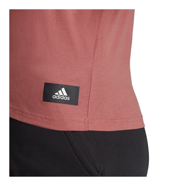 T-paidat Adidas Future Icons 3STRIPES Tummanpunainen 152 - 157 cm/XS