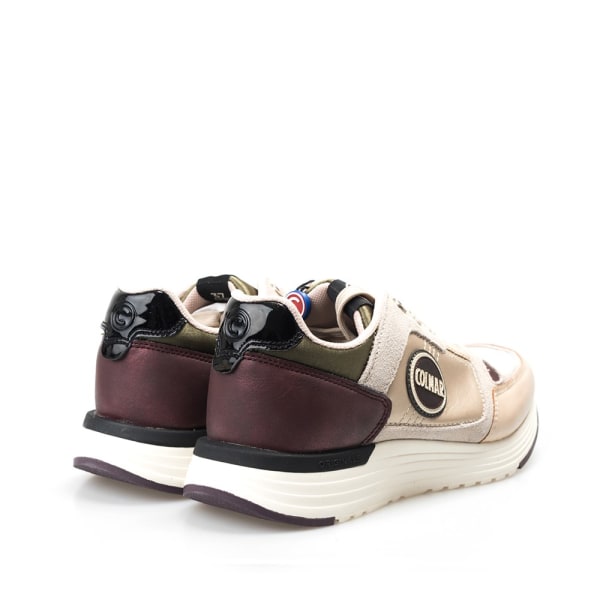 Sneakers low Colmar Supreme Queen Bordeaux,Guld 36