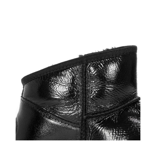 Støvletter Emu Australia Botki Damskie Aarons Glossy Black Sort 40