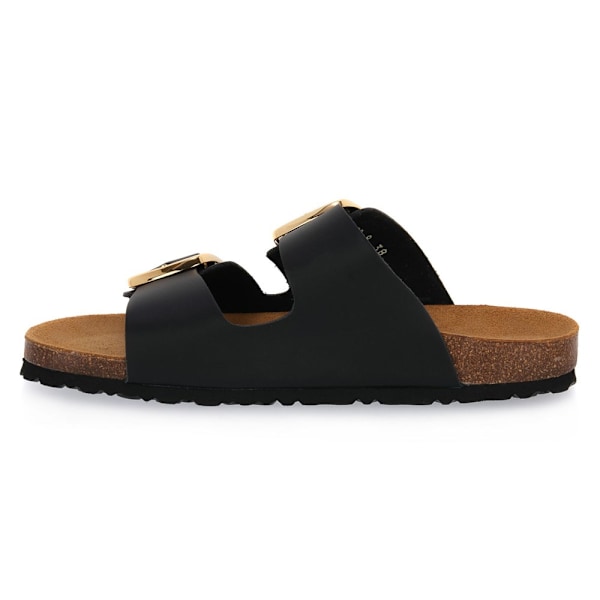 Tøffel Frau London Nero Sort 39