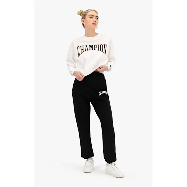 Puserot je Fleecet Champion Collegiate Logo Blend Cropped Valkoiset 168 - 172 cm/M