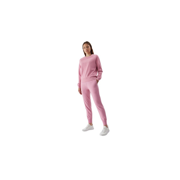 Puserot je Fleecet 4F 4FAW23TSWSF072256S Vaaleanpunaiset 162 - 165 cm/XS