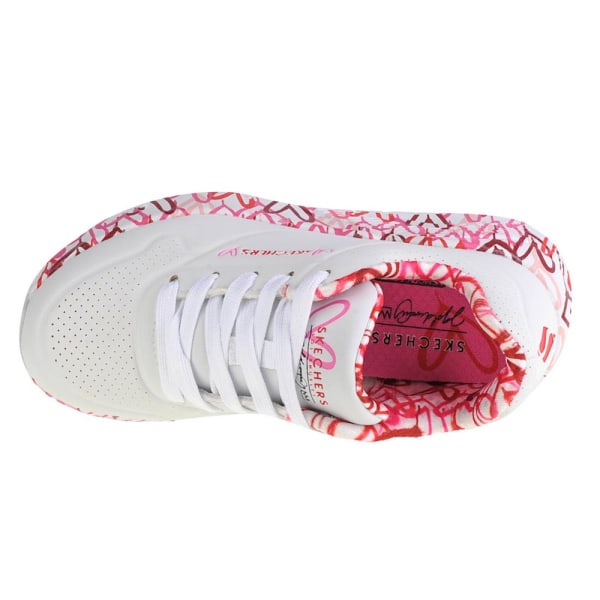 Sneakers low Skechers Uno Lite Lovely Luv Hvid 36.5