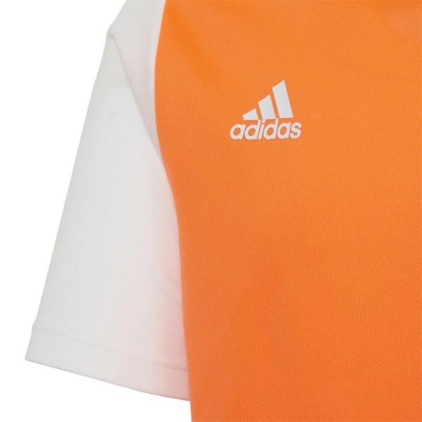 Shirts Adidas Junior Estro 19 Orange,Vit 123 - 128 cm/XS