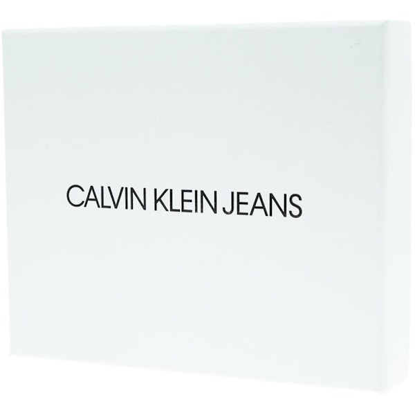 Lompakot Calvin Klein Trifold 6CC Wcoin Mustat