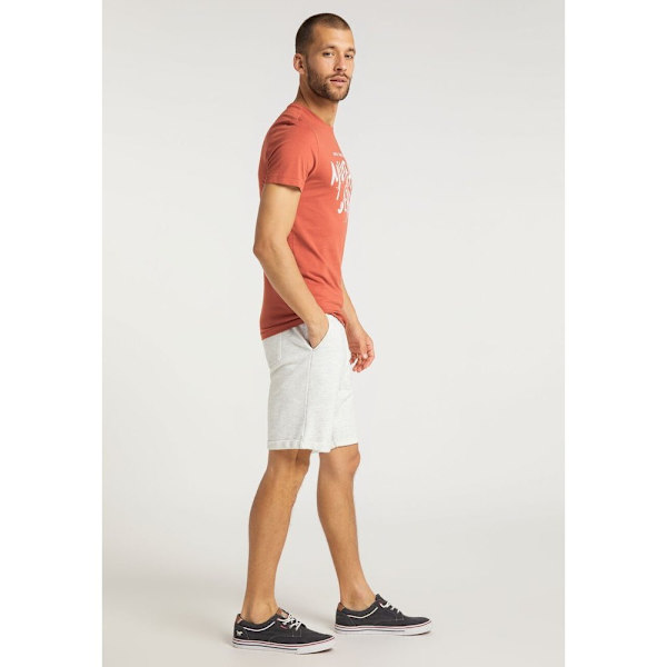 T-shirts Mustang Aaron C Print Orange 164 - 169 cm/S