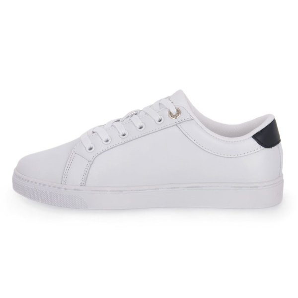 Lågskor Tommy Hilfiger Ybs Embossed Webbing Vit 40