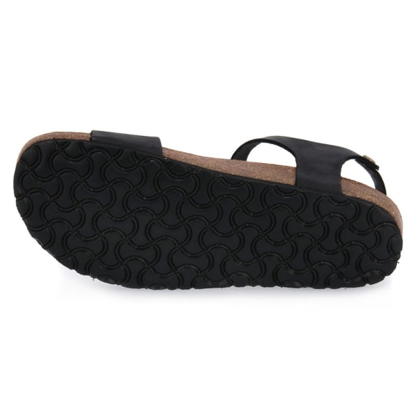 Sandaler Frau Nabouk V Blu Sort 38