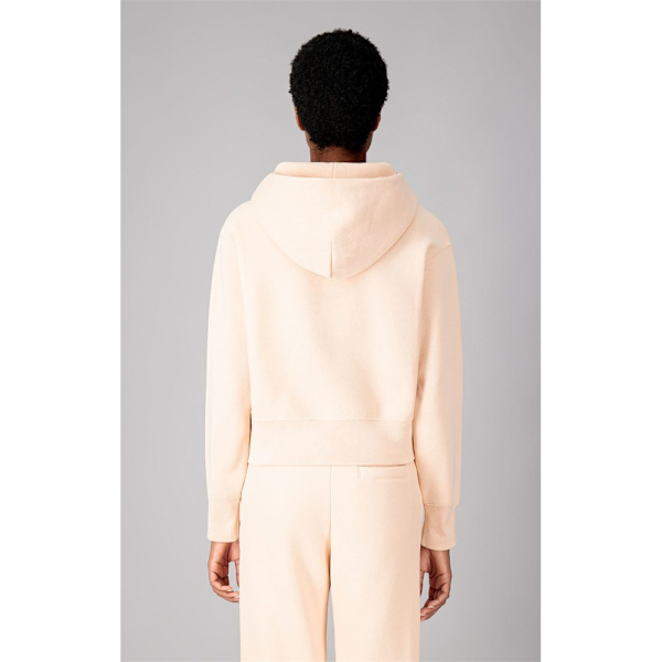 Puserot je Fleecet Champion Wmns Reverse Weave Cropped Hoodie Vaaleanpunaiset 168 - 172 cm/M
