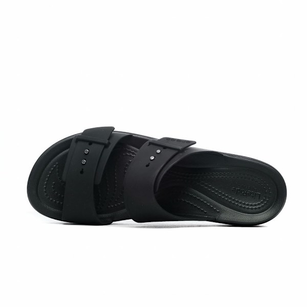 Rantakengät Crocs Brooklyn Sandal Low Wedge Mustat 36