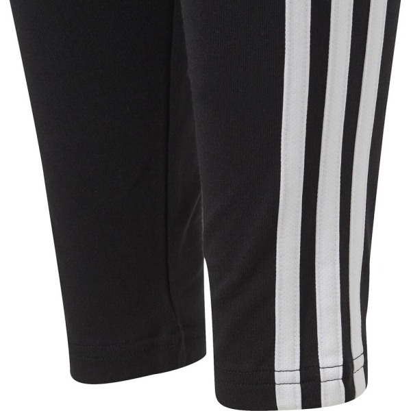Housut Adidas 3 Stripes Tight Mustat 135 - 140 cm/S